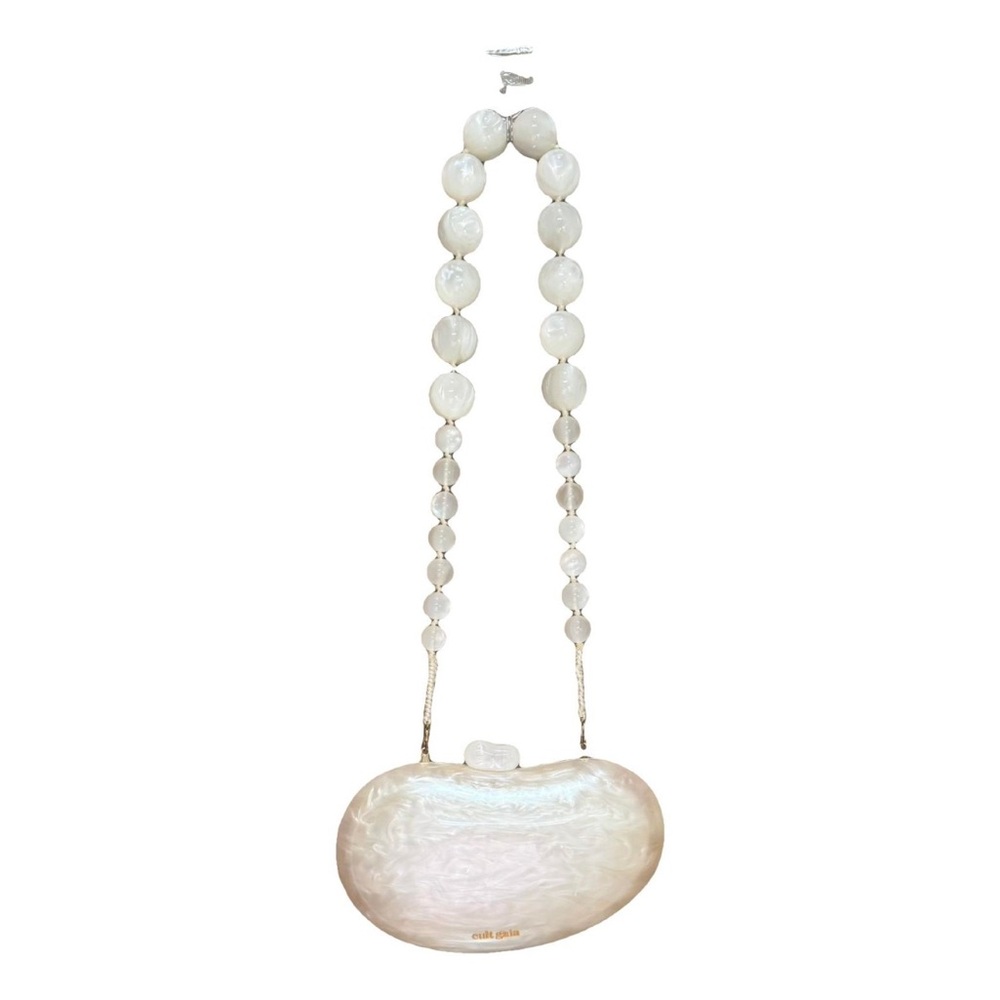 Cult Gaia Mother of Pearl Bag with Chain (Bridal)